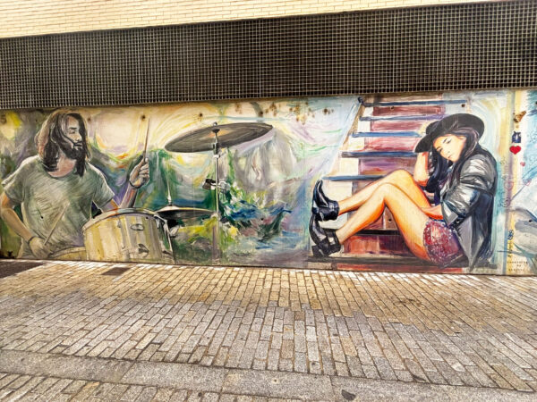 Mural de la Besada